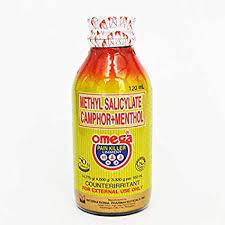 Omega pain killer liniment 120ml bottle